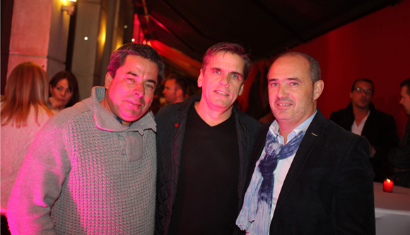 15. Christophe Lecomte (Chalet du Sunny), Pascal Herling (Brasserie le Flash Café) et Eric Murgier (Eric Murgier)