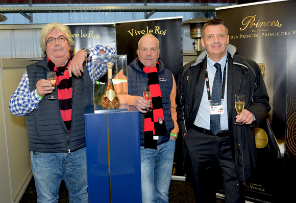 1. Maitre Eric Gauvin (Cabinet Gauvin), Jacky Richoz et Thierry Bouchet (Champagne de Venoge)