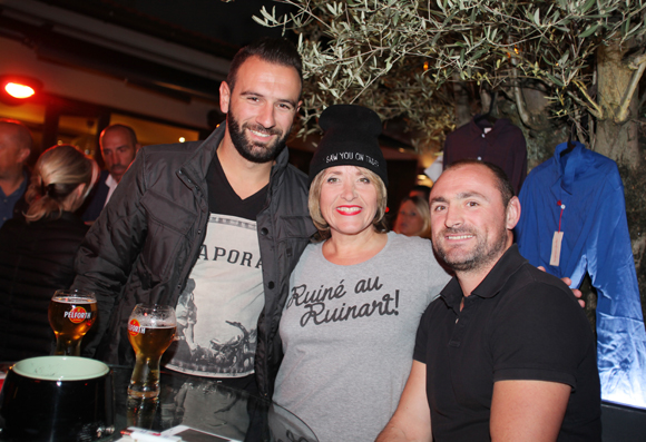 16. Guillaume Molina (US Meyzieu Rugby), Bénédicte (O Capot) et Fabien Mazoyer (US Meyzieu Rugby) 