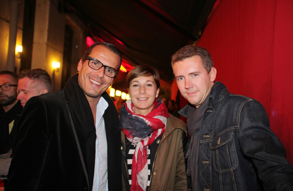 17. Lothaire Thiebaud (AC Stores), Alice Keller (Truck Chef) et William Jahnichen (Peroni)