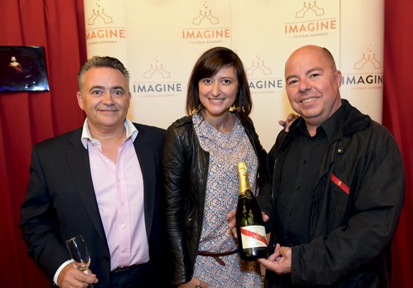 19. Marco Macaluso (Champagne Mumm), Séverine Eberhardt (Welcome) et Jean Burdy (Groupe Pernod)