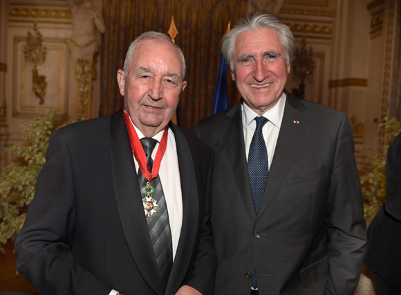 21. Jean-Paul Mauduy, président de la CRCI et le baron Ernest-Antoine Seilliere, président honoraire du Medef