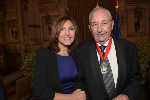 22. Nora Berra, conseillère municipale et Jean-Paul Mauduy, président de la CRCI