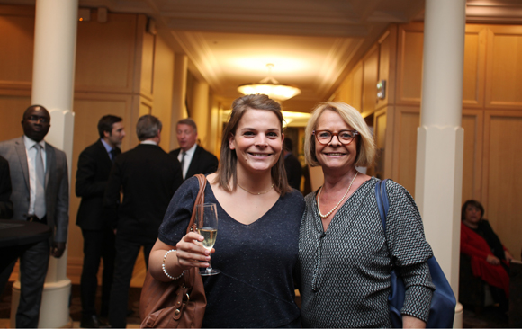 22. Clothilde Murier (Fédération du Crédit Mutuel Sud Est) et Catherine Mocquard 