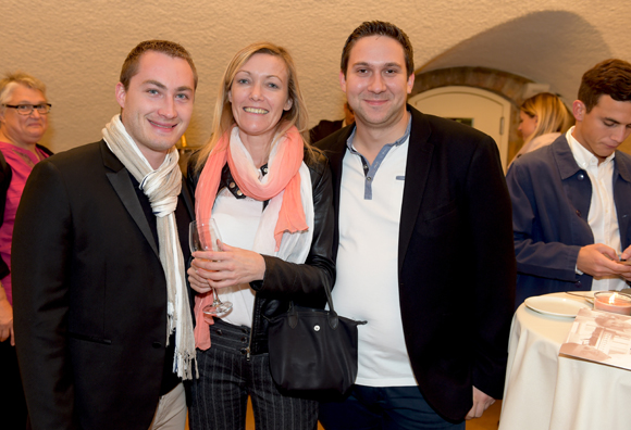 24. Jean-Christophe Thiebaud (Groupe Seb), Marie-Laure Rauscher (L’Espace Brasserie) et Benoît Gache (Téorem Lyon)