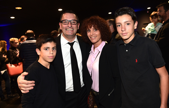 26. Richard Castronovo (BMW Gauduel Villefranche sur Saône), son épouse Karine (Jeunesse Global), leurs fils William et Yoan