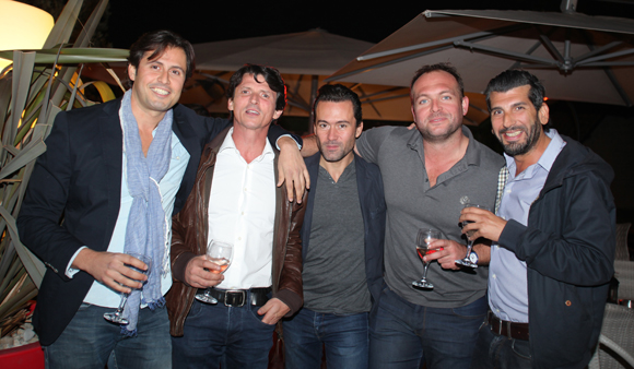 26. Greg Coret, Bruce Sisti (DSV), Christophe Nespola, Arnaud Murat (Maréchal Murat) et Farid Ham  
