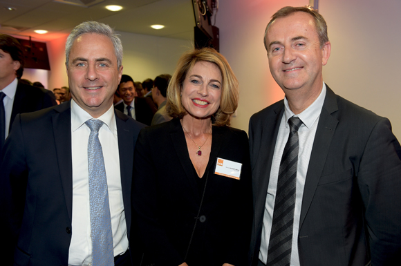 29. Didier Bruno (Caisse d’Epargne), Marie Caudard-Breille (DCB) et Patrice Houdu (Alstom)