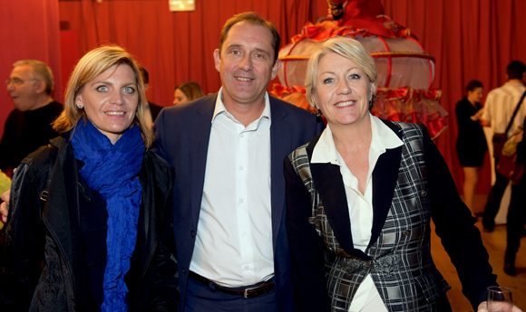32. Isabelle Flavin, son époux Laurent (Allianz) et Nathalie Pradines (Comadequat)