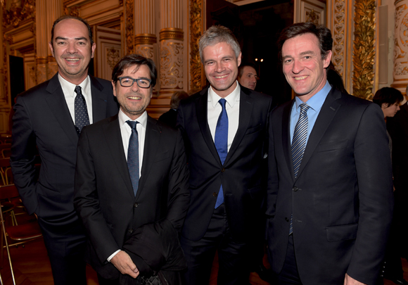 34. Benoît Licour (Maïa), Emmanuel Hamelin, Laurent Wauquiez et Michel Havard