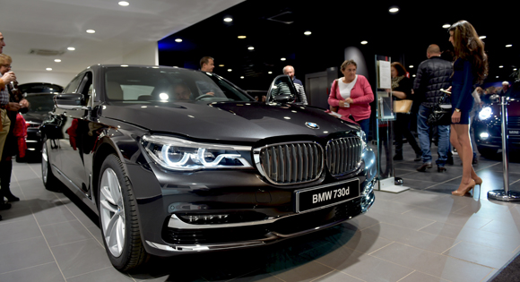 35. La nouvelle BMW 730D