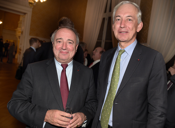 36. Thierry de la Tour d’Artaise, président du Groupe SEB et François Drouin, président d’ATMB