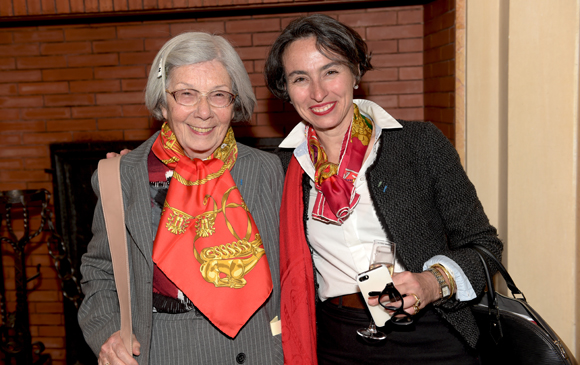 37. Monique Chapelle (Fondation Berliet) et Maria-Anne Privat-Savigny (Domaine national de Pompéienne)