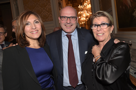 39. Nora Berra, conseillère municipale, Didier Caudard-Breille, président de DCB International et Marie-Claude Bernard (Groupe Axotel)