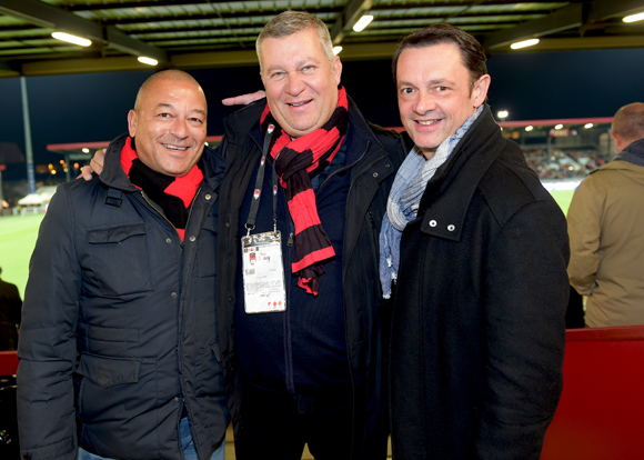 40. Tony Goupil (Champagne Pommery), Christophe Gerbaud (Assurances Paris Gerbaud) et Charles Lesueur (Xystem)