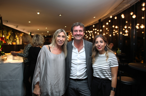 41. Hervé et Martine Bal (Spas des Alpes) et Eva Partouche