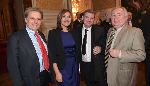 42. Jean-Paul Borgeot (La Tassée), Nora Berra, conseillère municipale, Olivier Renaud et Alain Desvignes (Origines)