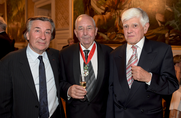 50. Guy Métral (CCI Haute Savoie), Jean-Paul Mauduy et Daniel Closon, ancien DG Métallurgie