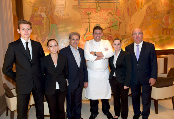 5. Maxence, Audrey, Jean-Paul Borgeot, Romain Borgeot, Mathilde et Didier (La Tassée)