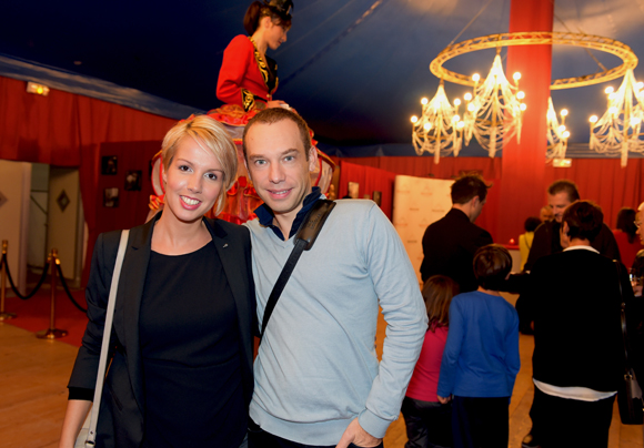 6. Karine Comte (IKKS) et son époux Alain (Auditorium de Lyon)