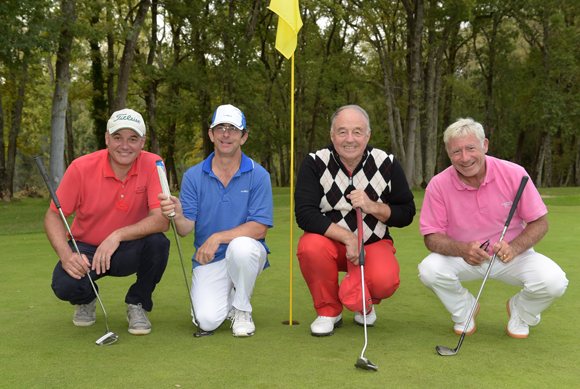 7. Olivier Sanrey, Dominique Bacot, Jean-Claude Carquillat et Denis de Benazé