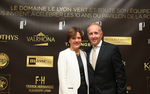 8. Catherine (Mairie d’Ecully) et Eric Vernusse (Banque Rhône-Alpes) 