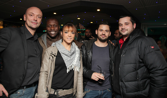 8. Jean-François Savoye (Lyon People), Gaël (Megazone), Stéphanie Loureiro, Bertrand et Nicolas Gargaillo (Megazone) 