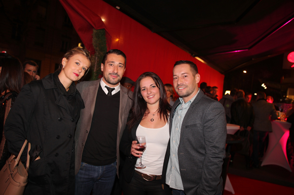 9. Laurie Bertelle (Le Méli Mélau), Fabrice Fontalirant, Camille Denis (Clarel) et Tony Gonçalves (Distriflex) 