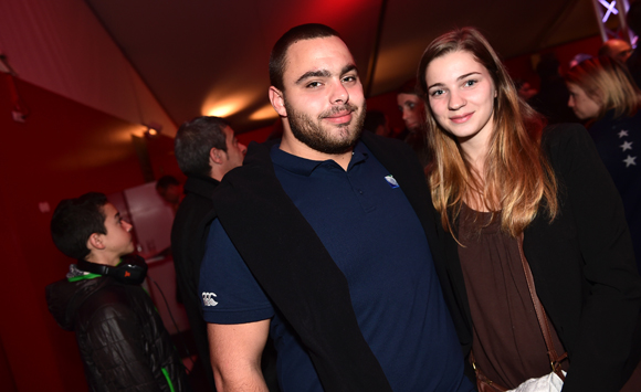 10. Pierre Lefebure (LOU Rugby) et Mathilde Goblot