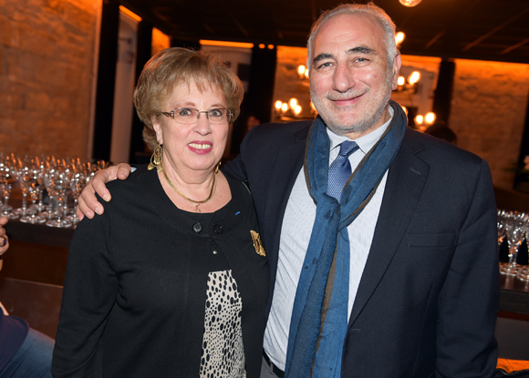 1. Evelyne Haguenauer et Georges Képénékian, premier adjoint au maire de Lyon