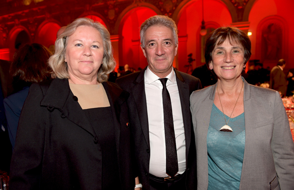 14. Martine (Formation des Notaires), son époux Roger Girardon et Françoise Pignol