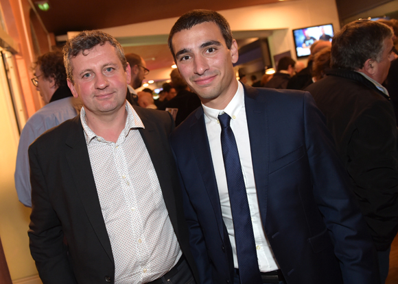 20. Christophe Dejob (ITM Alimentaire centre Est) et Yann Cucherat, adjoint aux sports