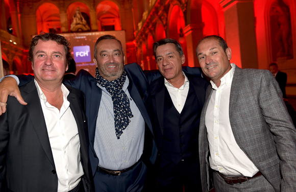 25. Hervé Bal (Editions HB), Pierre Nallet (AnaHome Immobilier), Philippe Varloud (Panzani) et Laurent Nurier (Anahome Immobilier)