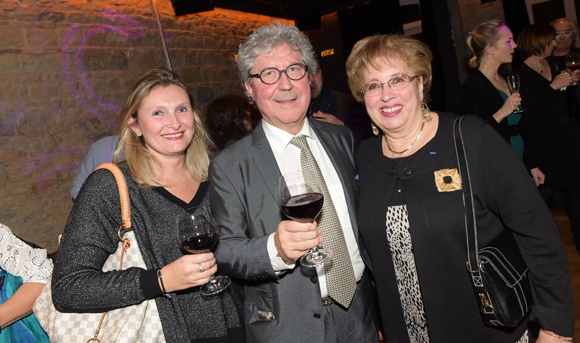 26. Carole Locatelli (Cabinet du Maire de Lyon), Roland Bernard et  Evelyne Haguenauer