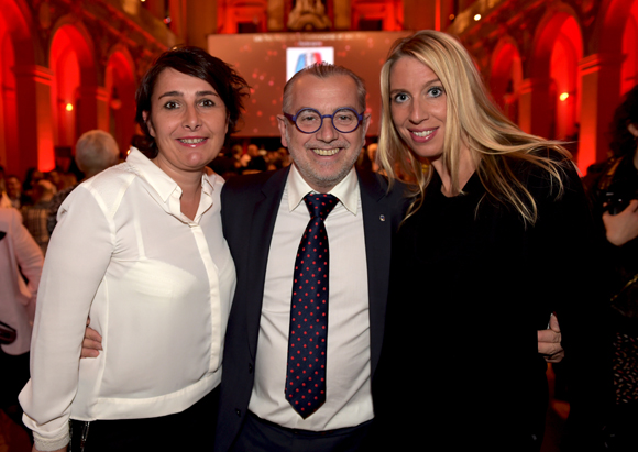 28. Christelle Cimetière (EMC), Joseph Viola (Daniel & Denise) et Aline Germain (DS Automobile)