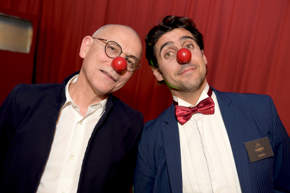 33. Jacques Simonet (Intermédia) et David Massot, directeur du Cirque Imagine