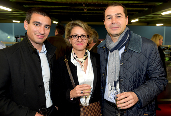 37. Yann Cucherat, adjoint aux sports, Claire et David Gries (BNP Paribas) 