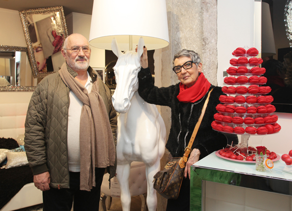 4. Pierre Scheibli, architecte d'intérieur et Christiane Granger