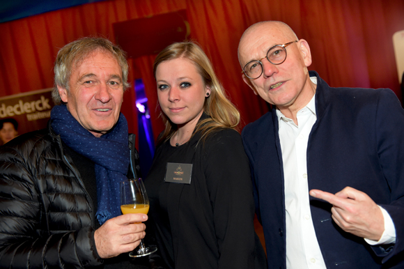 4. Philippe Bublex (Bublex and Co), Marion Guinamand (Cirque Imagine) et Jacques Simonet (Intermédia)