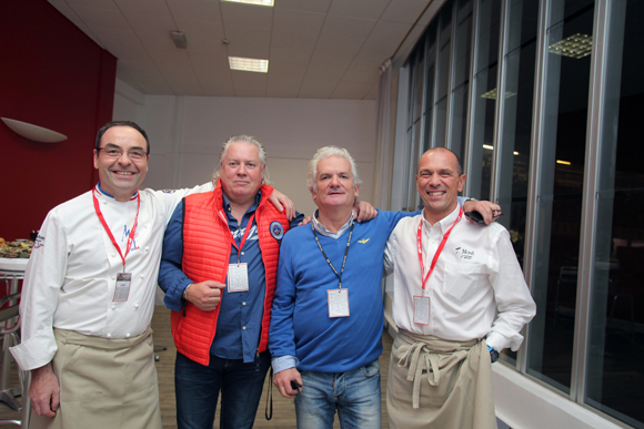 7. Etienne Boissy (Fromagerie Mons), Christophe Lebuy (Maison Hera), Jack Monchanin (Super Cross de Lyon) et Hervé Mons (Fromagerie Mons)
