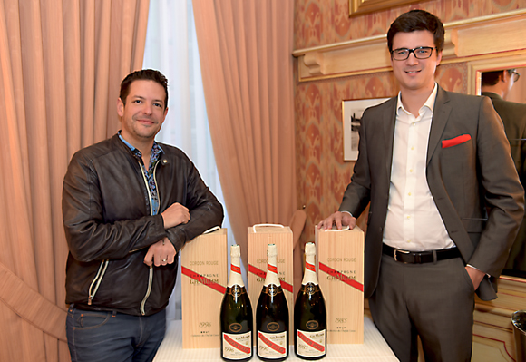 9. Arnaud Bernollin (Cuisines Bernollin) et Sébastien Chamayou (Champagne Mumm cordon rouge)