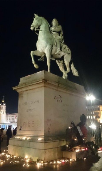 Lyon solidaire. Attentats de Paris