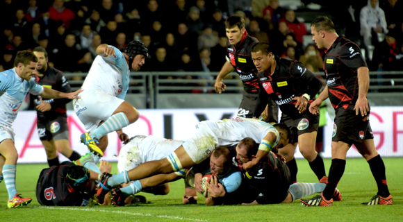 Le LOU Rugby a ramé pour contrer l’Aviron Bayonnais