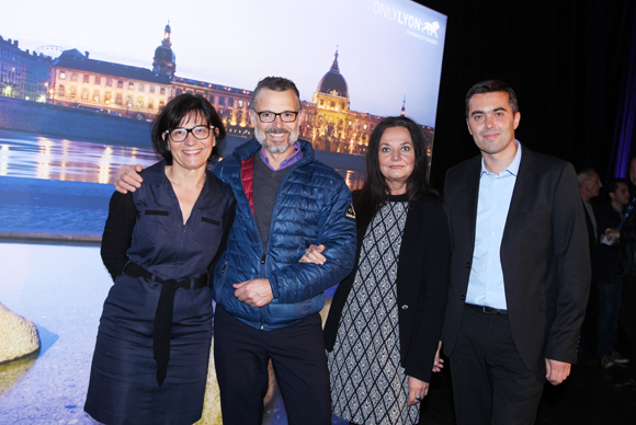 11. Corine Dupont (Hôtel Carlton), Habib Lazreug (Royal Hôtel), Isabelle Didier (Royal Hôtel) et Manuel Chainho (Maison d’Anthouard)