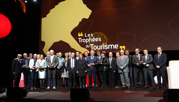 1. Les lauréats sur la scène de la Halle Tony Garnier