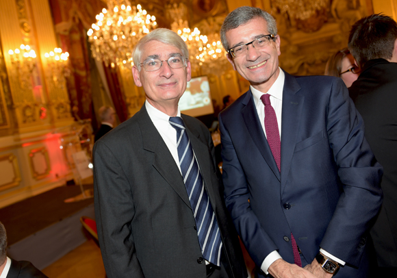 14. Jean-François Guinet, président régional de la Croix-Rouge et Dominique Giraudier, directeur général Institut Paul Bocuse