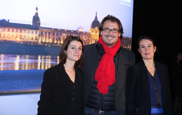 14. Stéphanie Blanc (Le 1838), Olivier Michel (Lyon Open Tours) et Anne-Laure Lecollier (Le 1838) 