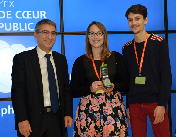 15. Julie Dautel et Cédric Tomissi (Zephyr), Prix coup de cœur du public 