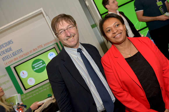 18. Philippe Nicolas (Direccte) et Hélène Geoffroy, député-maire de Vaulx en Velin