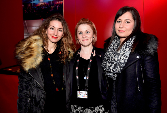 20. Samia Serrouka, Laetitia Geliot et Caroline Jarjanette (LOU Rugby)